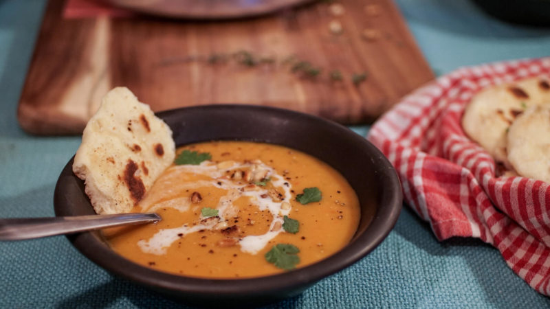 soupe, potage à la courge facile