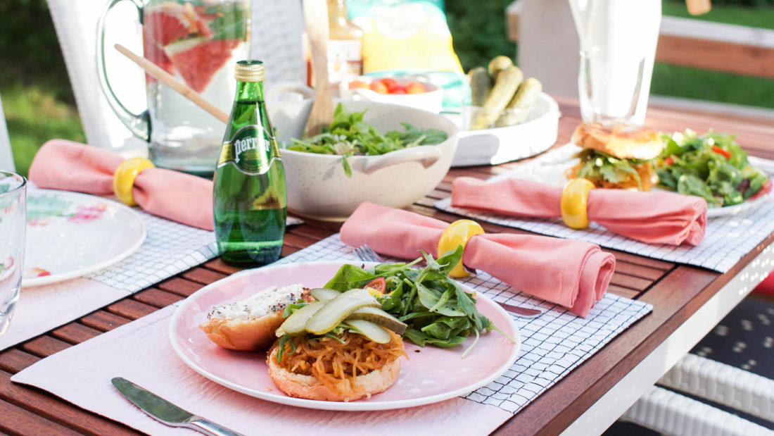 burger à la courge spaghetti