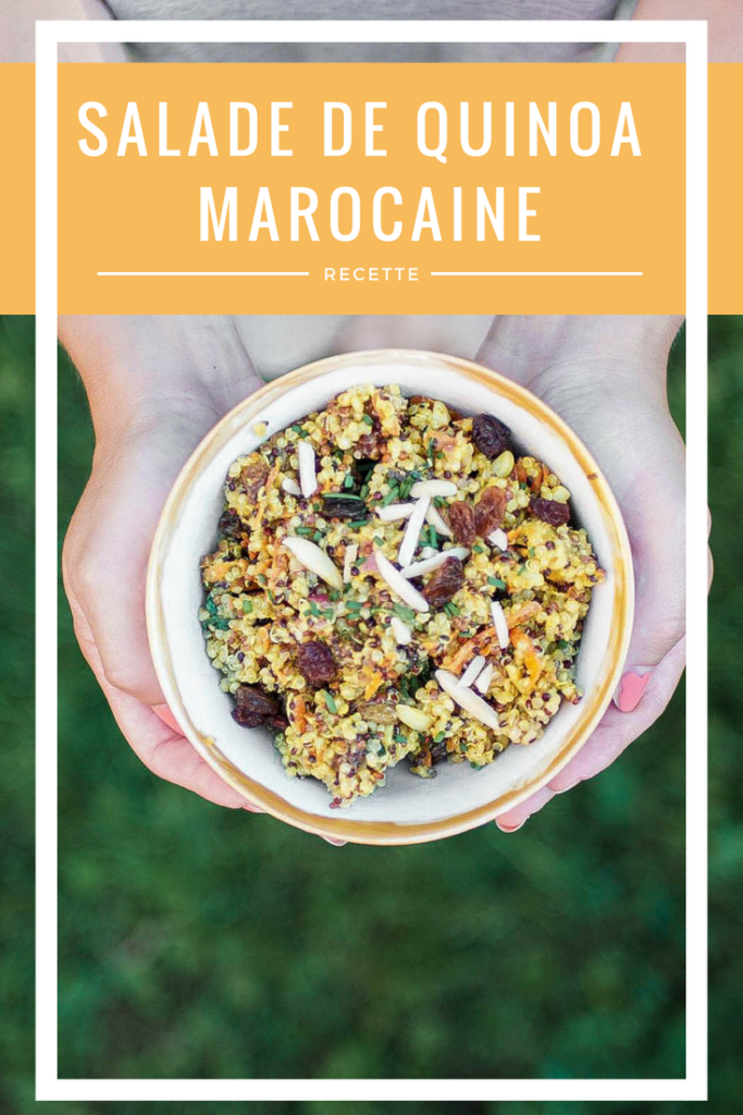 recette de salade de quinoa marocaine