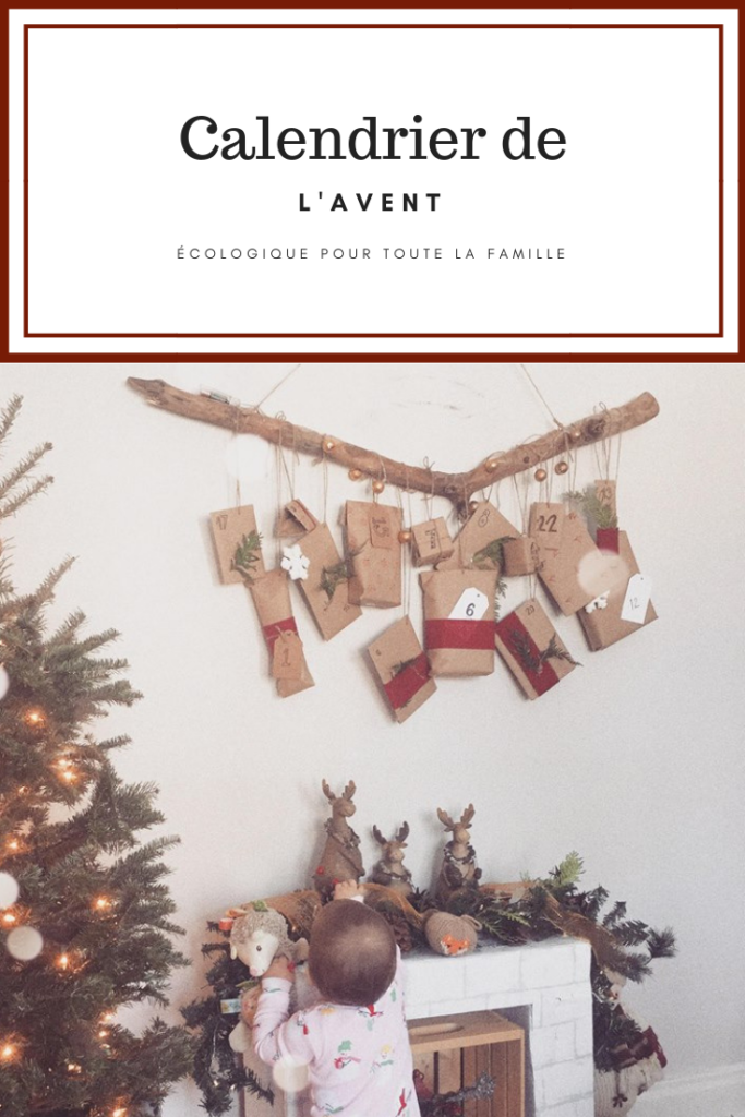 calendrier de l'avent DIY 